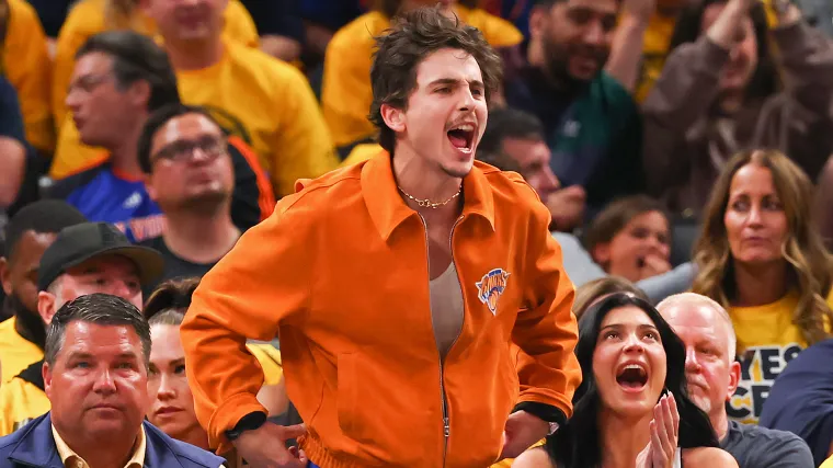 How much does Timothee Chalamet pay for NBA Finals tickets courtside at MSG? image