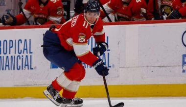 Panthers trade forward Mackie Samoskevich to Kraken for pair of draft picks