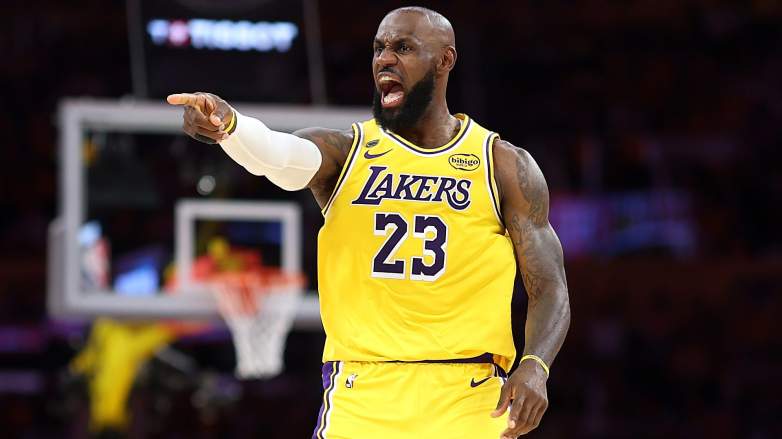 Lakers vs Rockets, LeBron James, Lakers