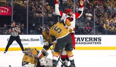 Hurricanes edge Golden Knights, even series in chaotic Stanley Cup Final Game 4: Takeaways