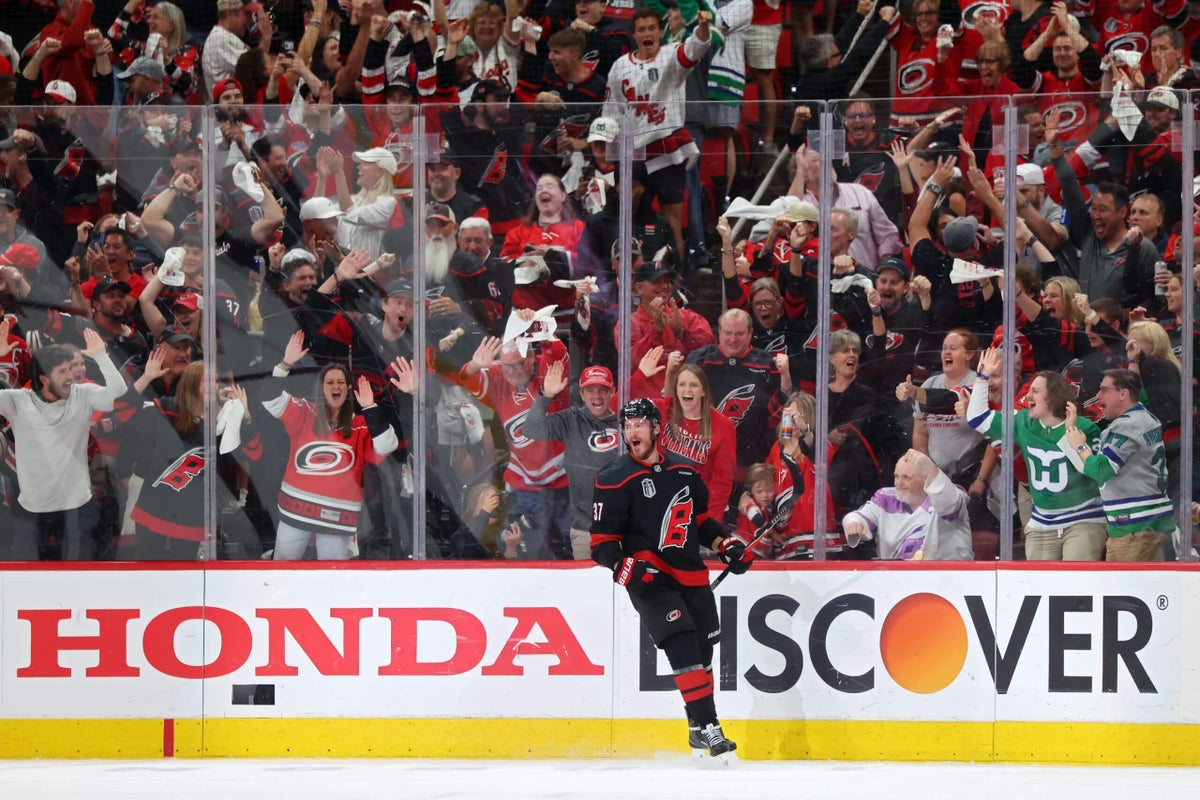 When the Carolina Hurricanes needed a star, Andrei Svechnikov finally looked like one