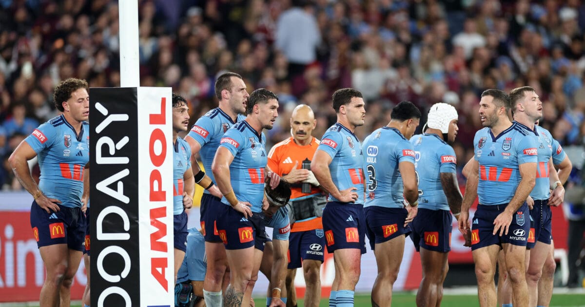 "No one's coming to save them": Former NRL star tees off on NSW Blues mindset