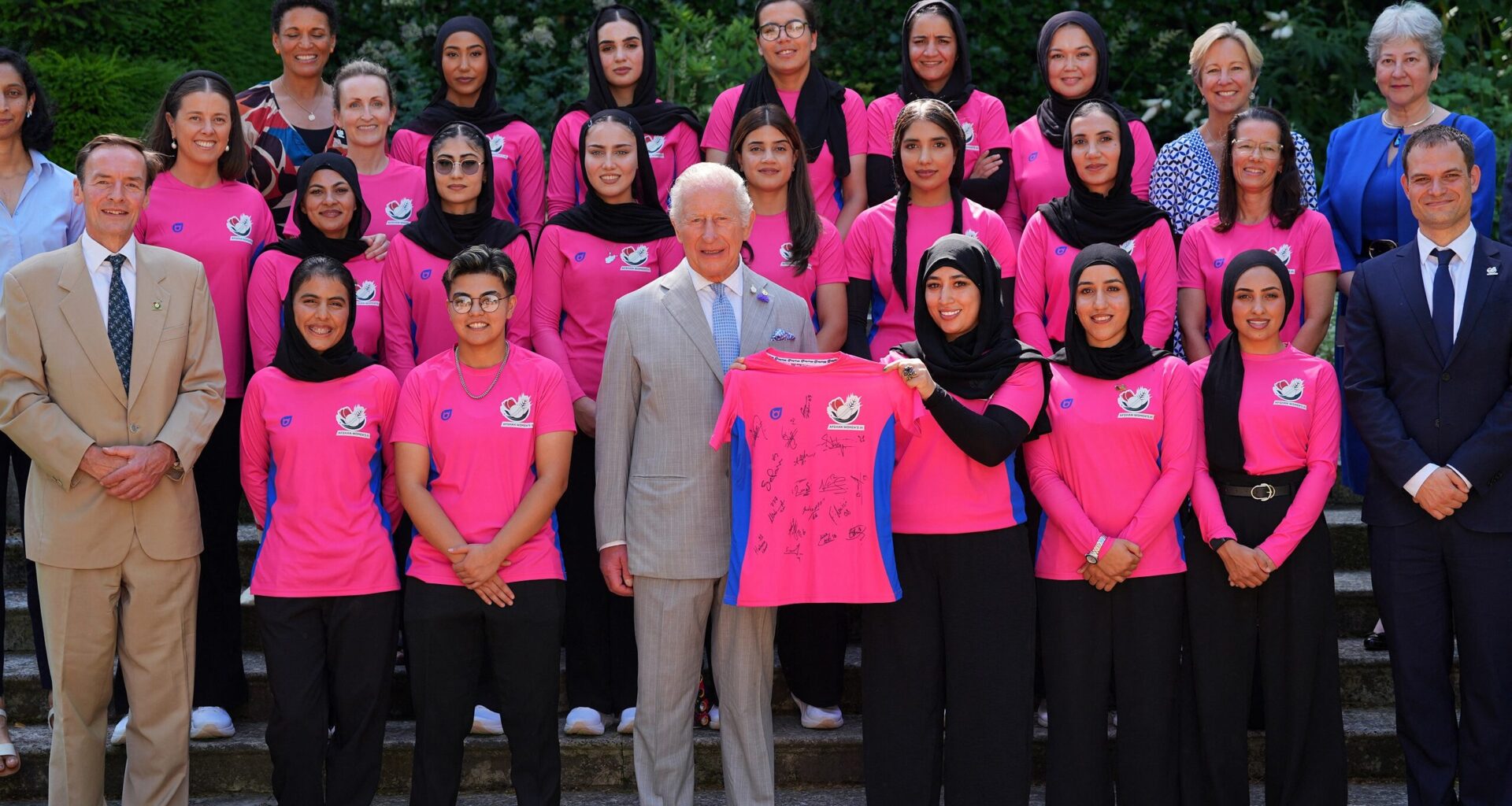 King Charles Welcomes Exiled Afghan Women Cricketers in London