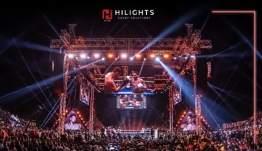 Media servers meet pyramids at Glory in Giza boxing event