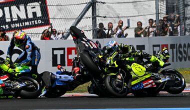 Martin penalised for MotoGP pile-up that took Bezzecchi out