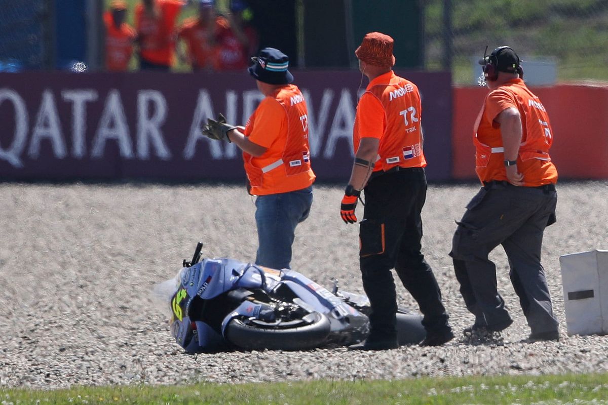 Aldeguer ruled out of Assen MotoGP with back injury