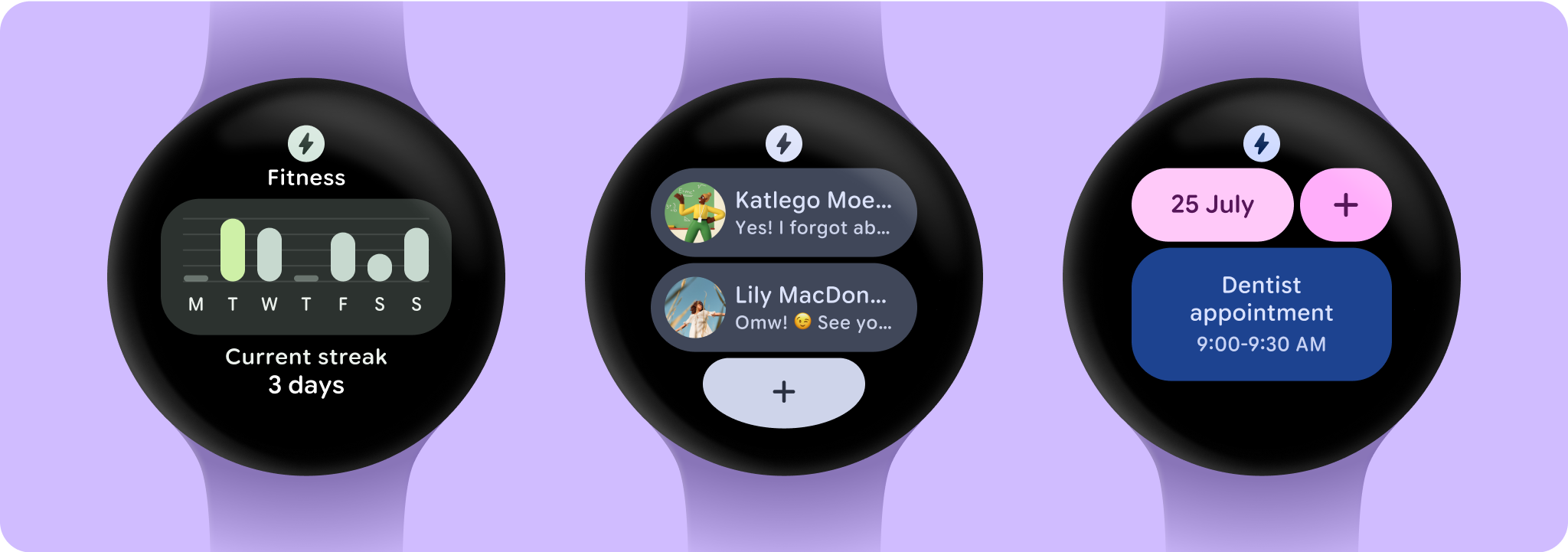 Google-widgets-examples