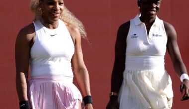 Williams, Mboko win first set