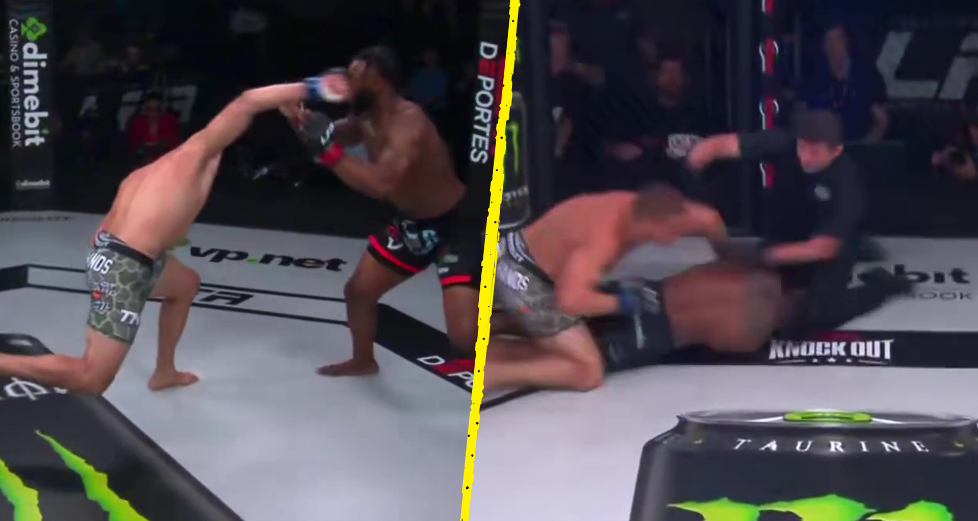 Watch fighter score fastest MMA KO of the year with blistering 4-second finish