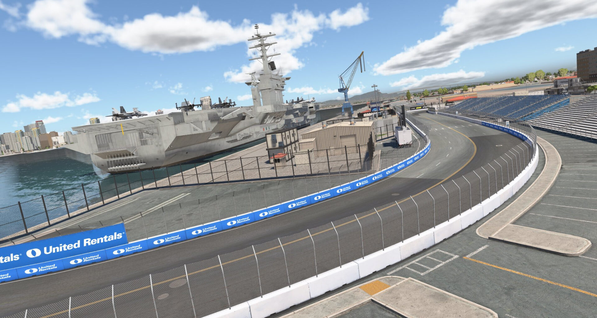 Favourite Flick news: Watch a virtual lap of NASCAR’s new naval base track - Speedcafe.com