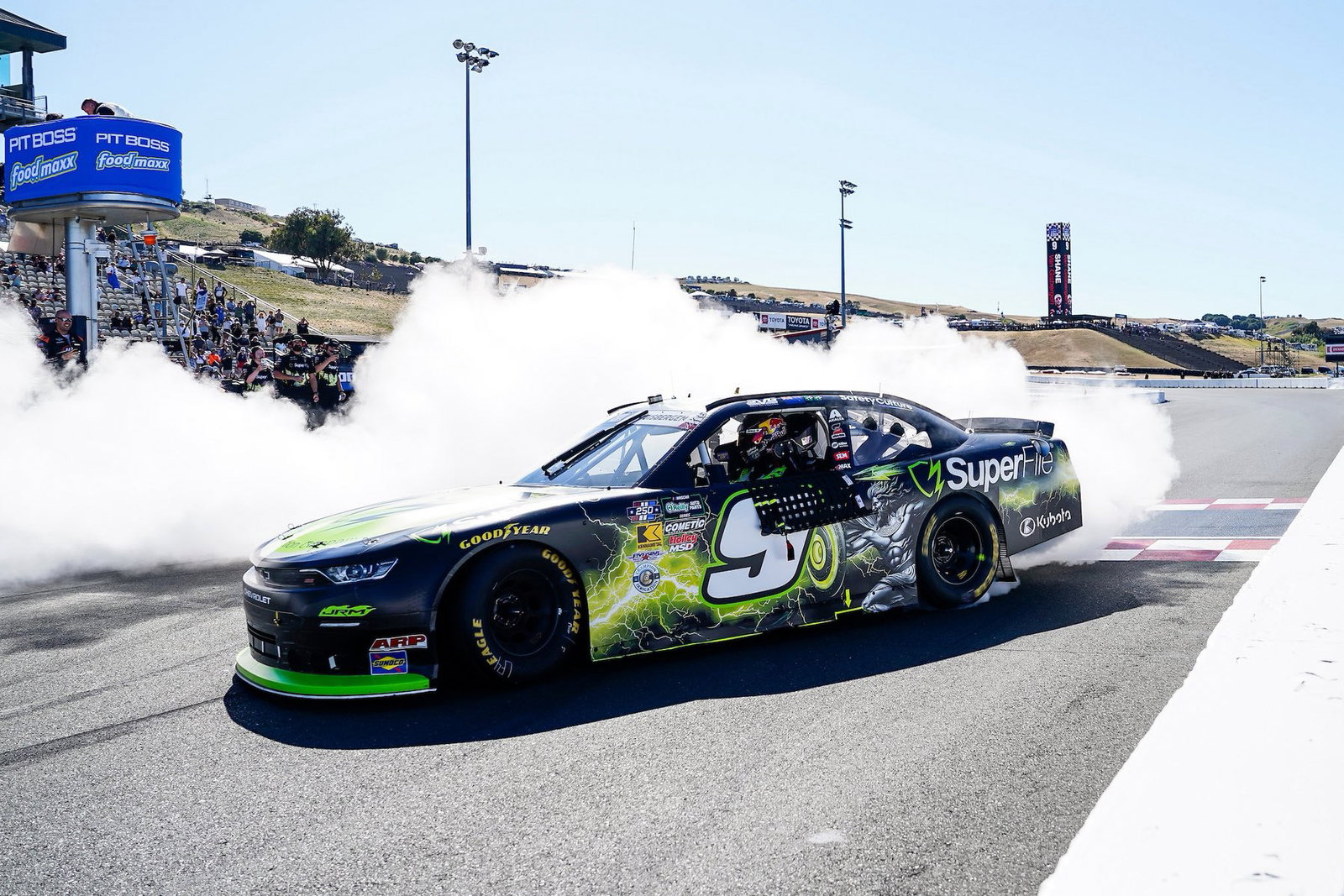 Van Gisbergen surpasses Ambrose record with Sonoma win