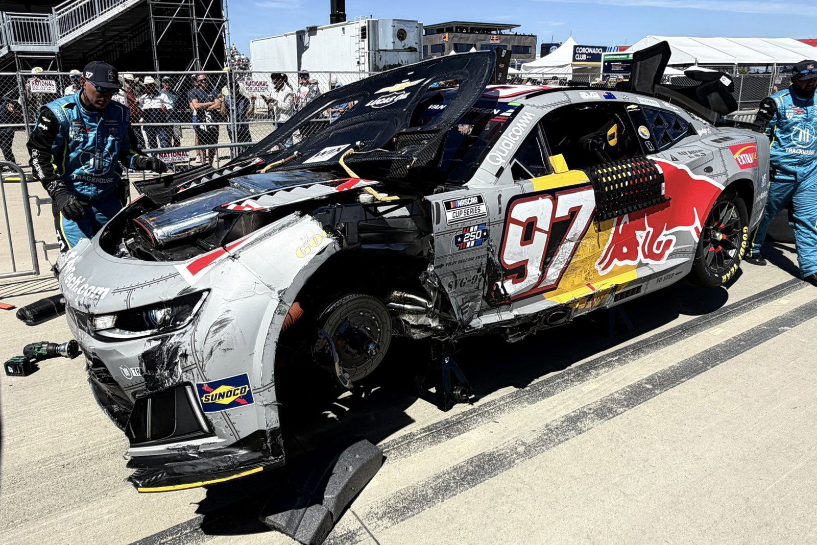 Van Gisbergen ‘filthy’ over race-ending San Diego shunt