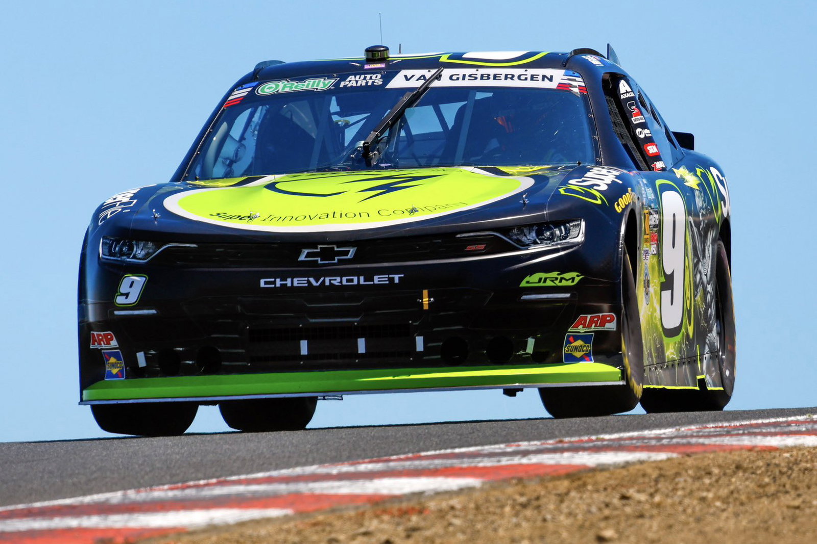 SVG on Sonoma O’Reilly Series pole position