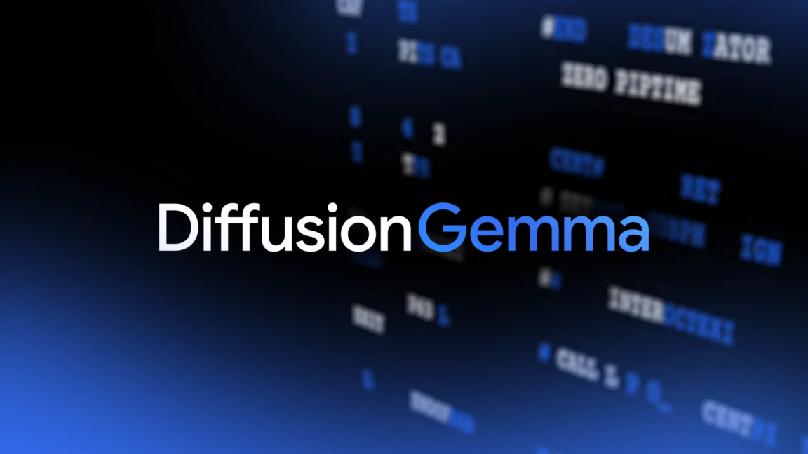 Google's latest DiffusionGemma open AI model comes with a 4x speed boost