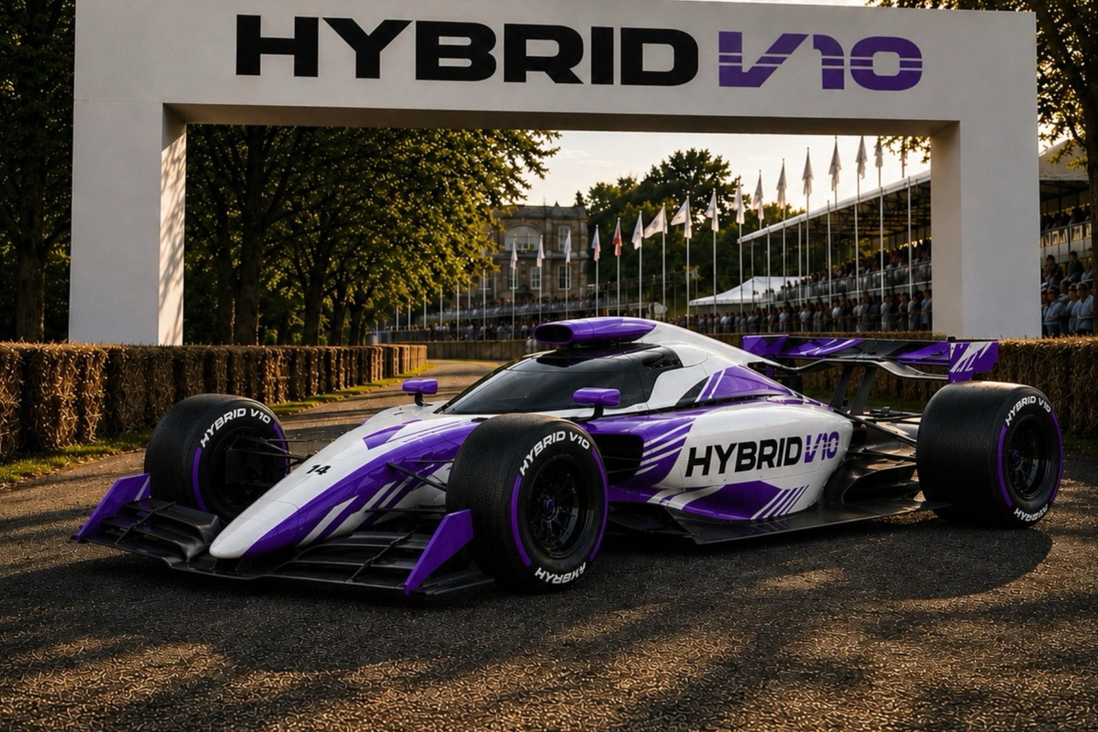 ‘No gimmicks’: Hamilton reveals render of proposed V10 series