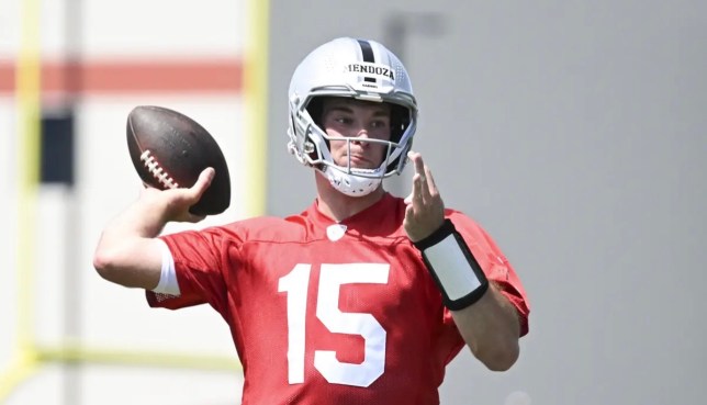 Raiders QB Fernando Mendoza