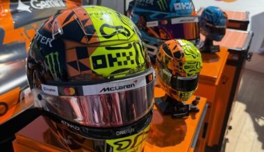 Norris and Piastri to race their own Lego helmet designs