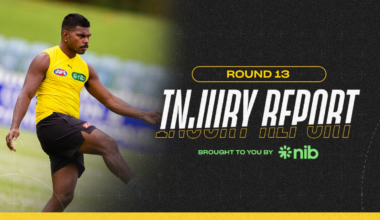 Rioli available, four Tigers to test ahead of Lions game