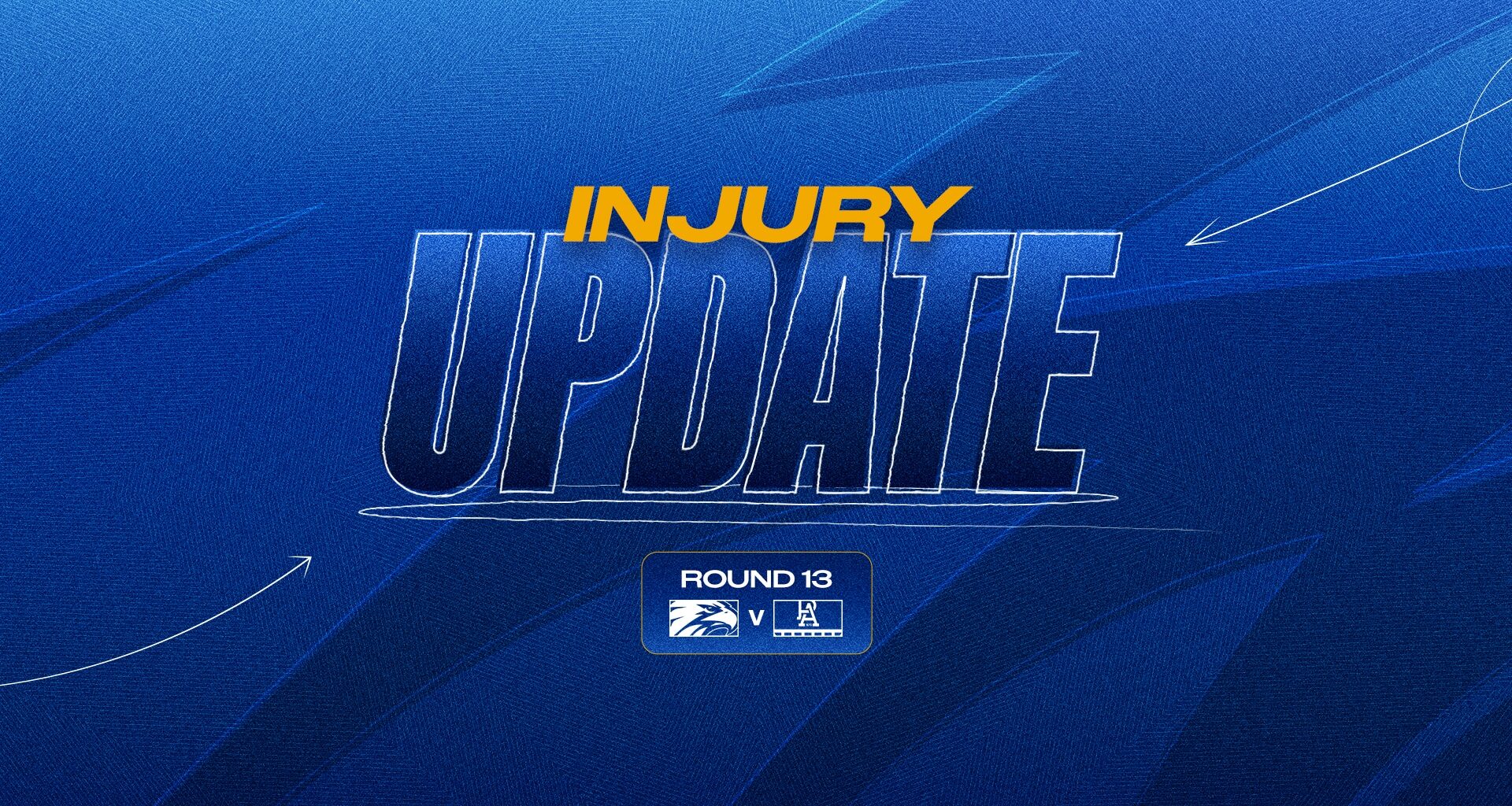 West Coast Eagles injury update: Round 13