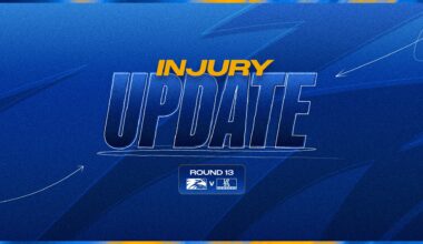 West Coast Eagles injury update: Round 13