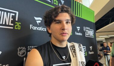 Alexander Command could be available when the Flyers select at No. 21 overall.