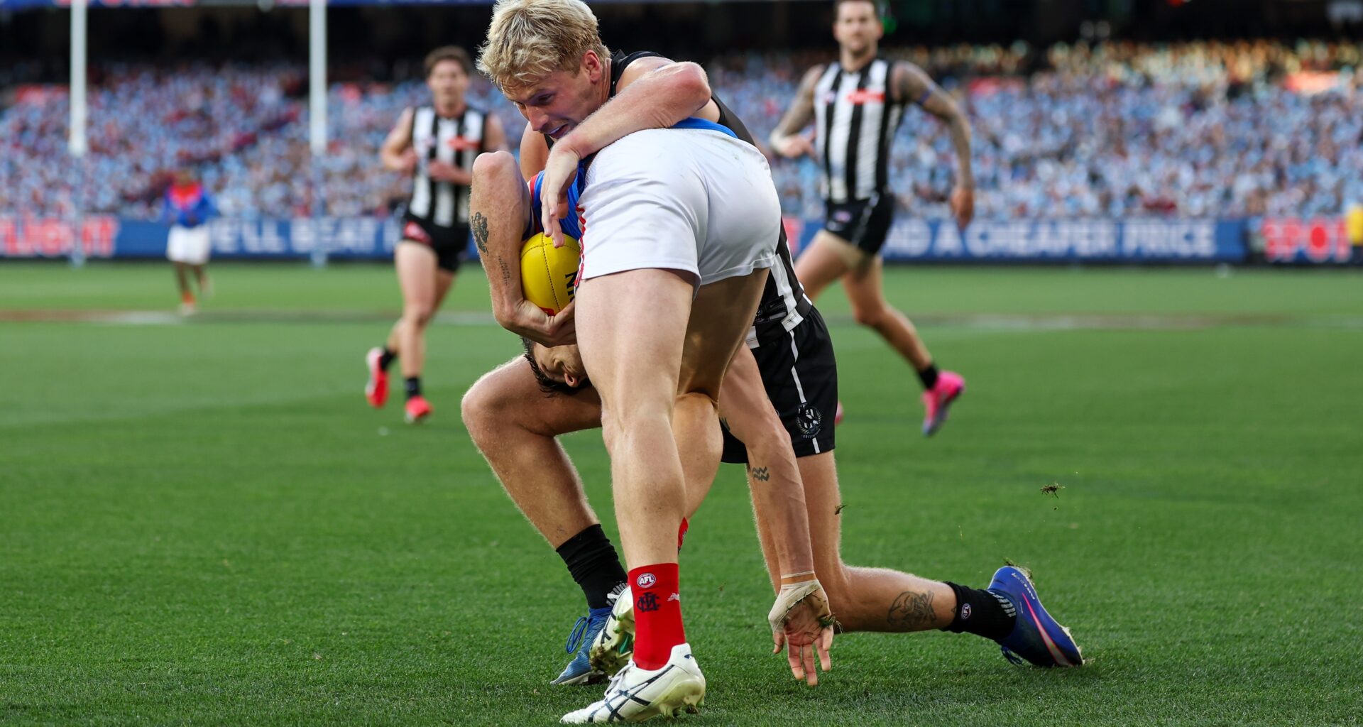 MATCH REVIEW: Pies defender learns his fate for Mihocek tackle