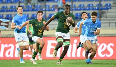 The two areas the Junior Springboks were 'challenged' in 104-7 rout