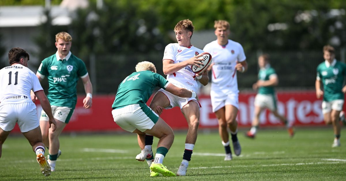England U20 outmuscle Ireland in World Rugby Junior World Championship thriller