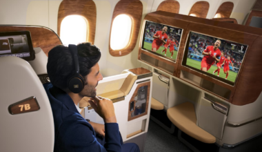Football at 40,000 feet: Emirates and Etihad among carriers airing the World Cup