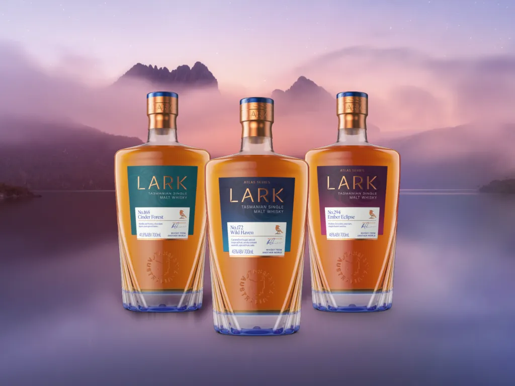LARK Distilling Co. to debut Tasmanian whisky at Changi Airport