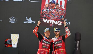 Ducati Lenovo Team celebrate 100 MotoGP wins