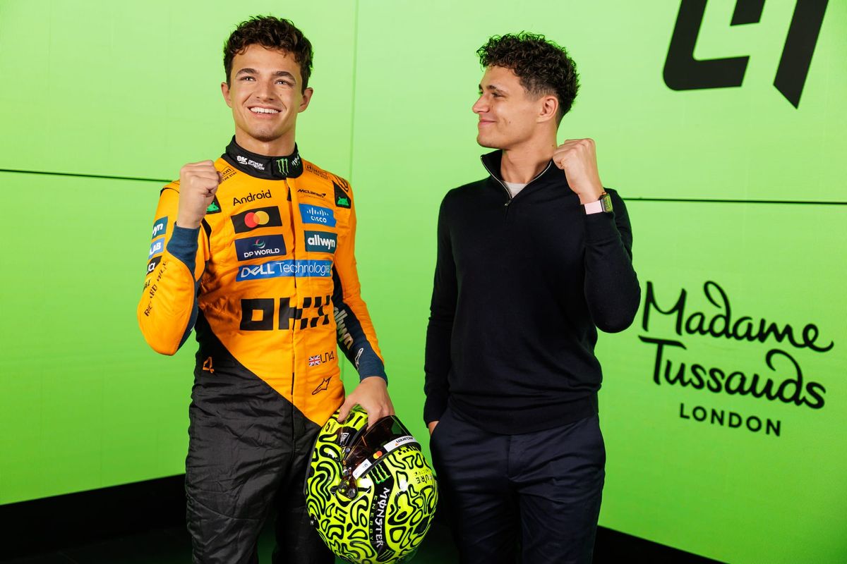 F1 champion Norris gets Madame Tussauds figure