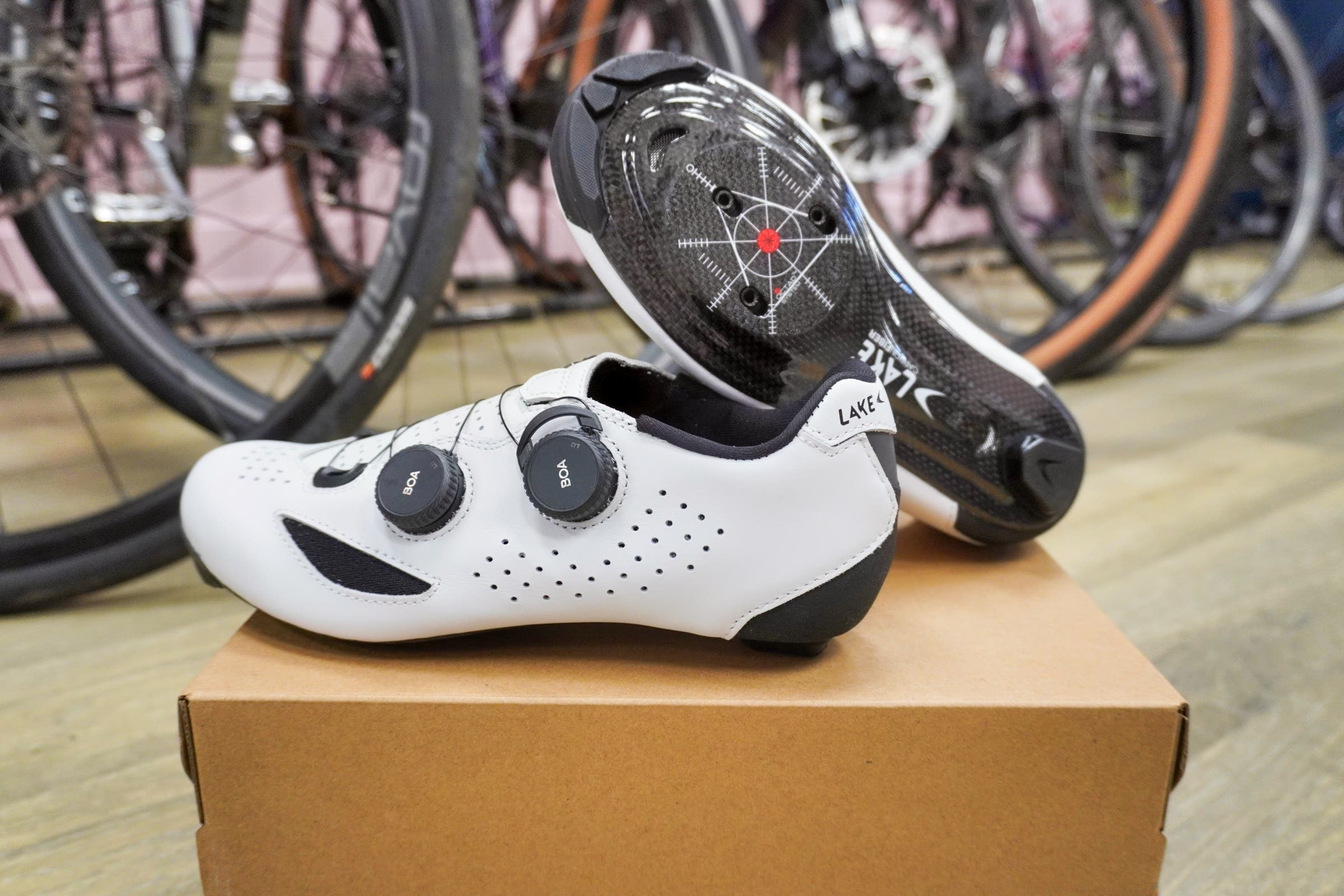 Best women’s cycling shoes for wide feet → Lake CX239
