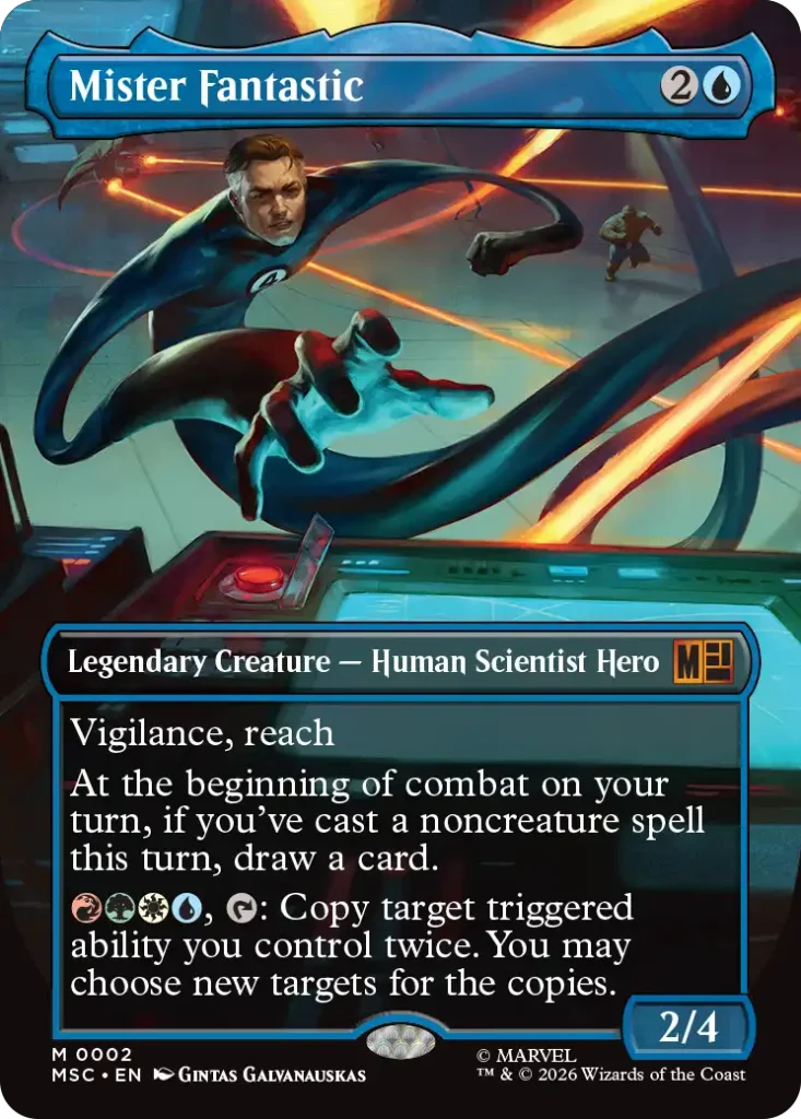 Mister Fantastic Marvel Super Heroes Commander Precons Spoilers