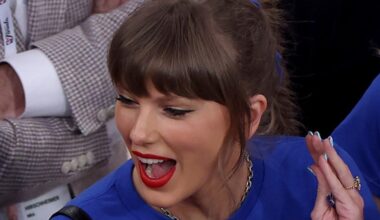 Taylor Swift Attends NBA Finals at to Support the Knicks