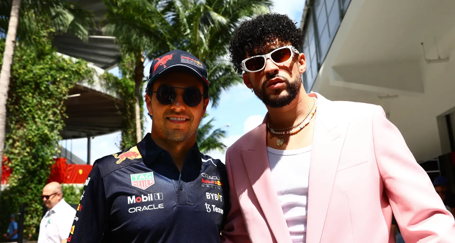 LAS VEGAS, NEVADA - NOVEMBER 22: Disney branding on the drivers parade prior to the F1 Grand Prix