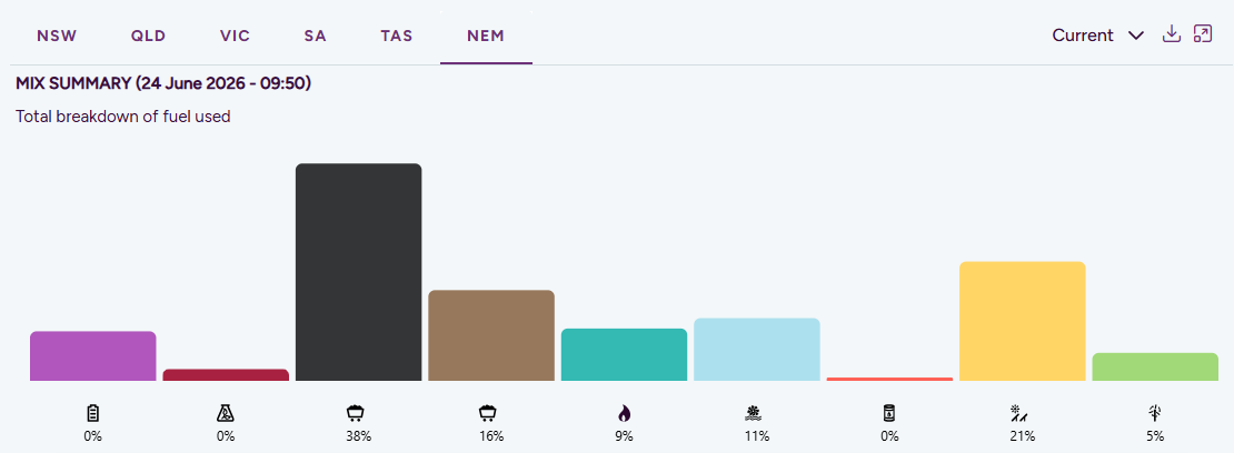 NEM current