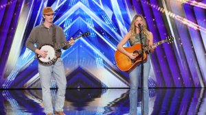 Madelyn Tallent and Malachi Martin in 'America's Got Talent'