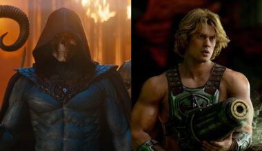 Nicholas Galitzine and Jared Leto in Masters of the Universe