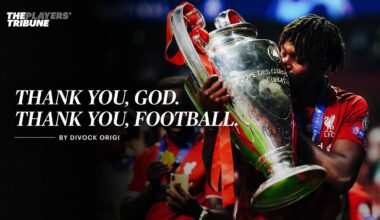 Thank You, God. Thank You, Football. by Divock Origi