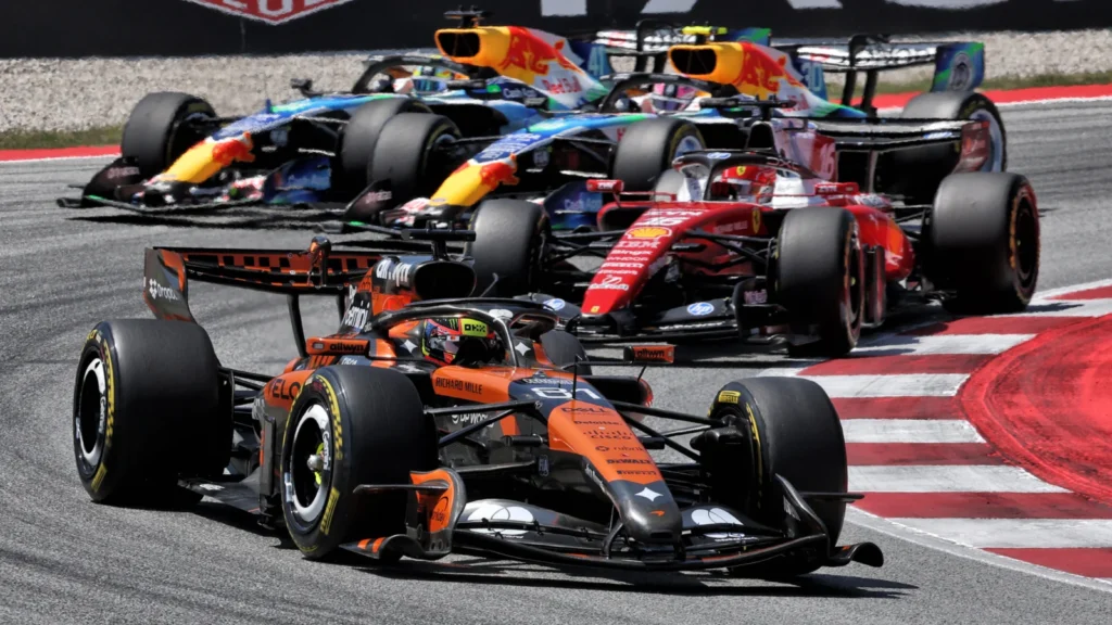 Oscar Piastri finished fifth in Barcelona, nearly a whole minute down on Lewis Hamilton