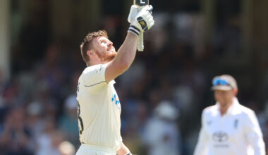 Phillips' maiden ton has Black Caps in box seat at Oval