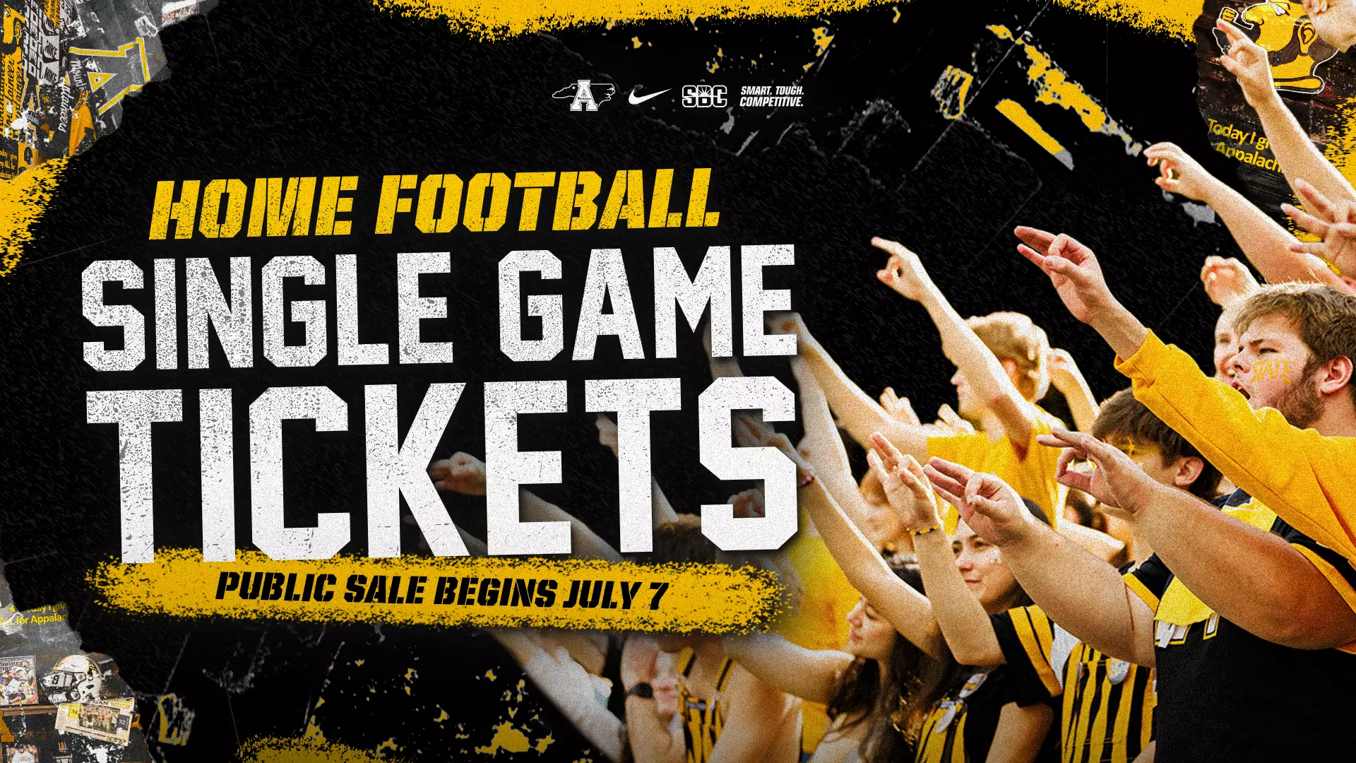 2026 Single Game Football Tickets graphic