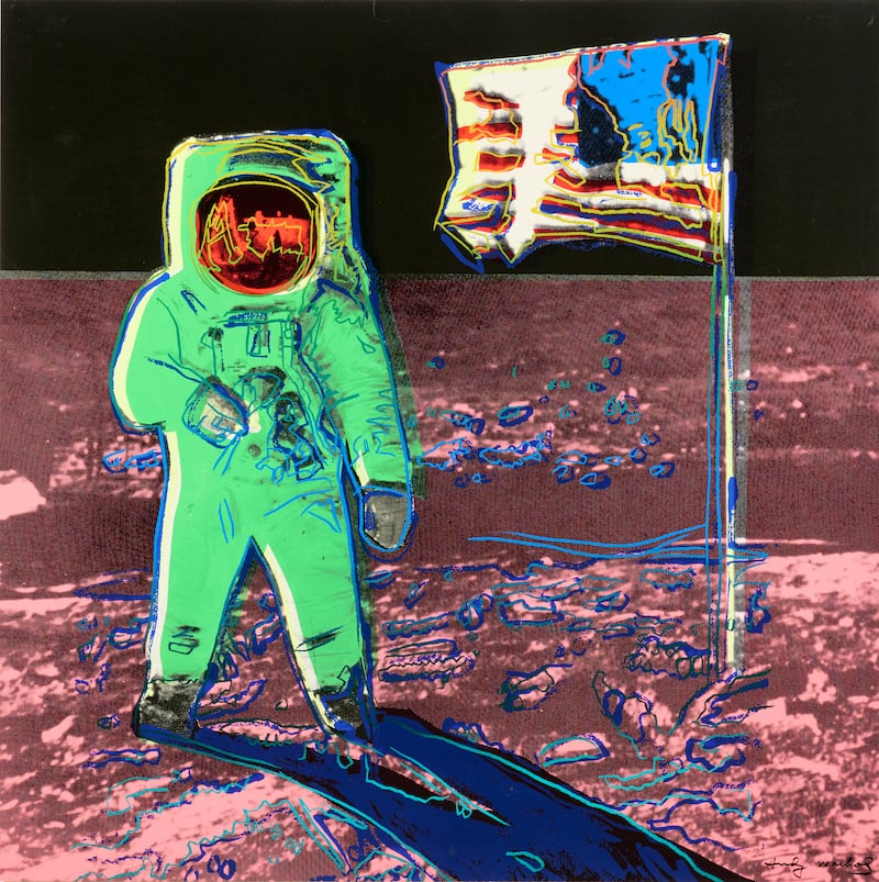 Andy Warhol Moonwalk screen print