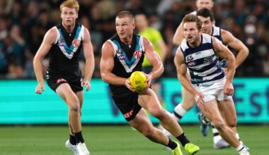 Port won't rush Brownlow medallist on future as retirement decision looms
