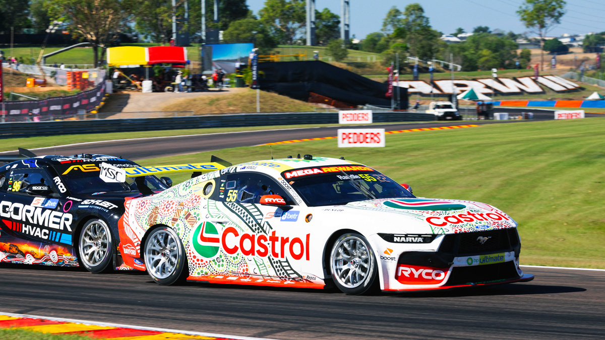 Tickford driver Campbell Logan on watching Mark Winterbottom put his teachings into practice