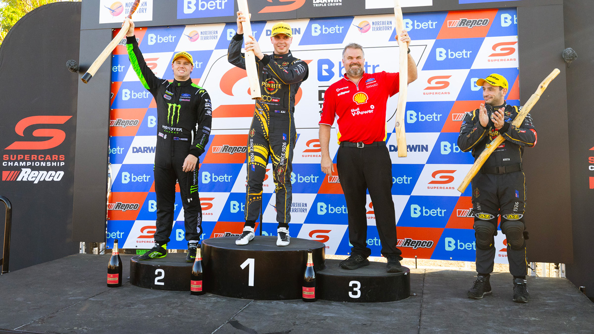 Dick Johnson Racing engineer George Commins reflects on rare Supercars podium appearance