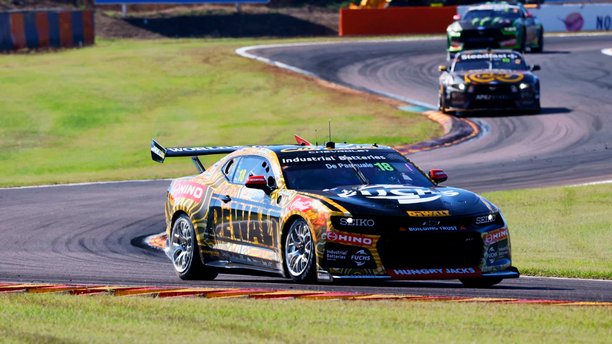 Supercars Darwin: Cam Waters wins Triple Crown, Anton De Pasquale takes Race 19 victory