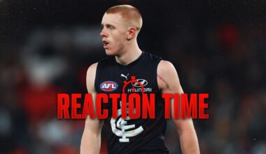 Reaction Time: Your club's Urgency Index after round 16