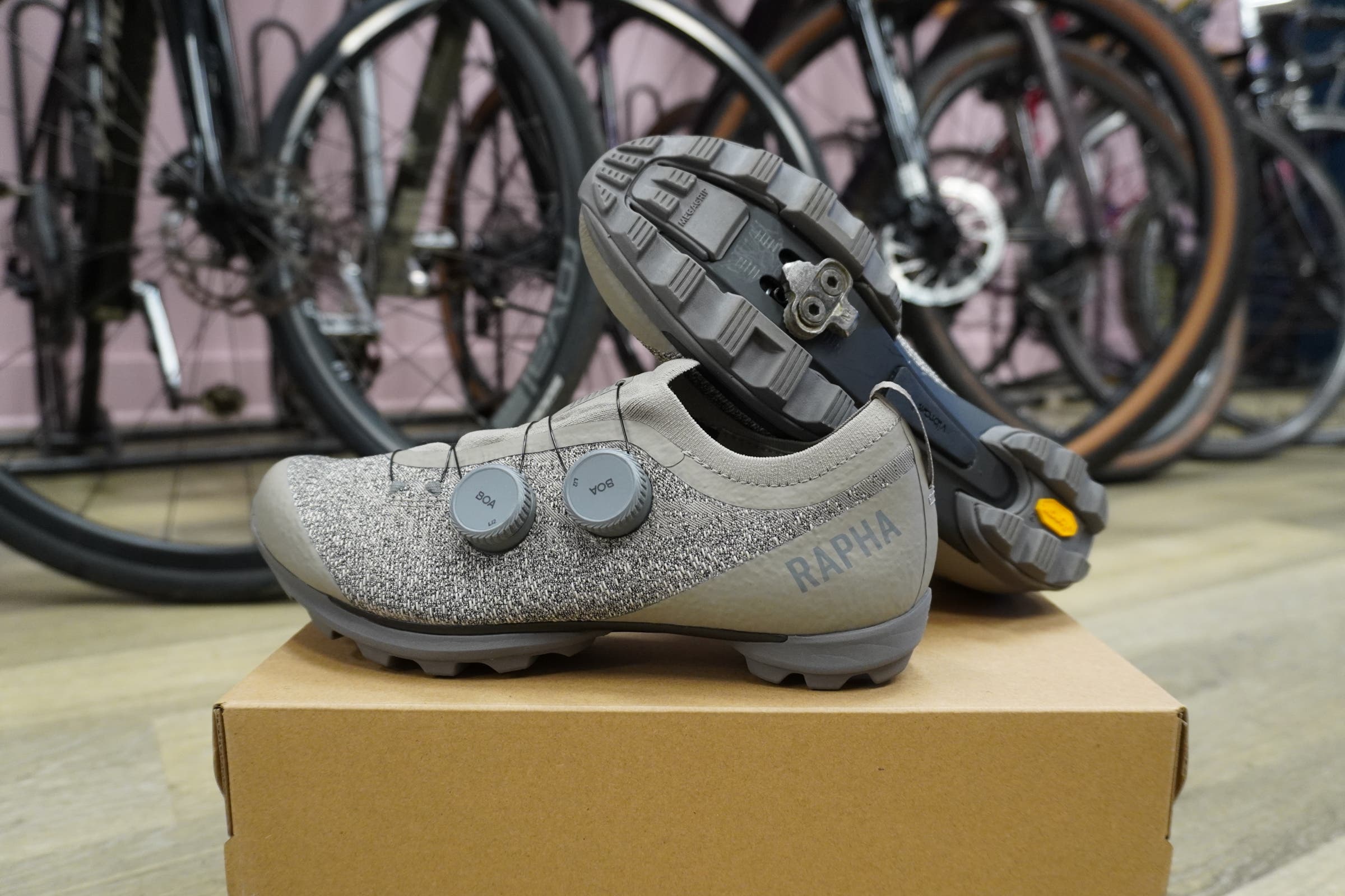 Best women’s gravel cycling shoes → Rapha Pro Team Powerweave